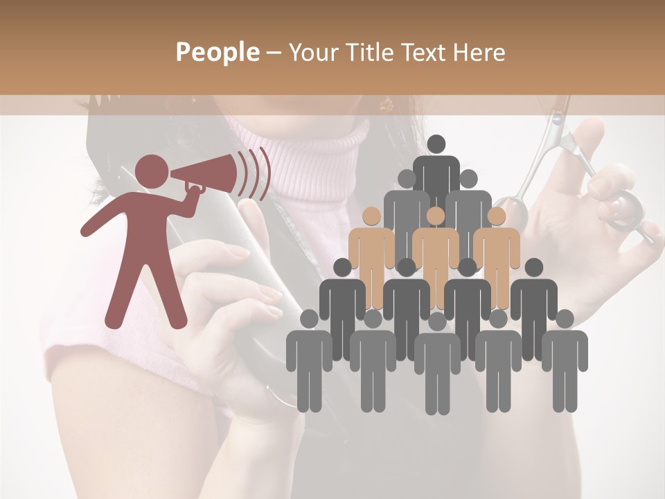 Person Paint Human PowerPoint Template