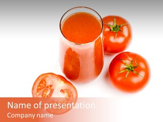 Vegetarian Cup Sweet PowerPoint Template