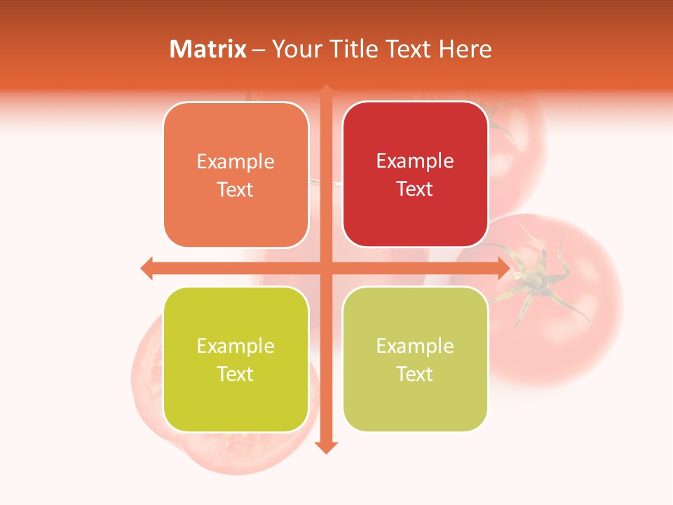 Vegetarian Cup Sweet PowerPoint Template