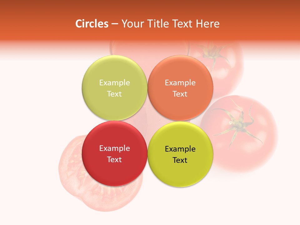 Vegetarian Cup Sweet PowerPoint Template