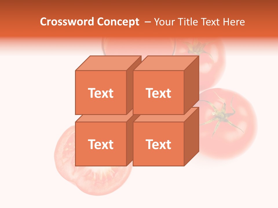 Vegetarian Cup Sweet PowerPoint Template