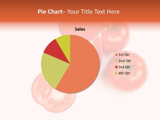 Vegetarian Cup Sweet PowerPoint Template