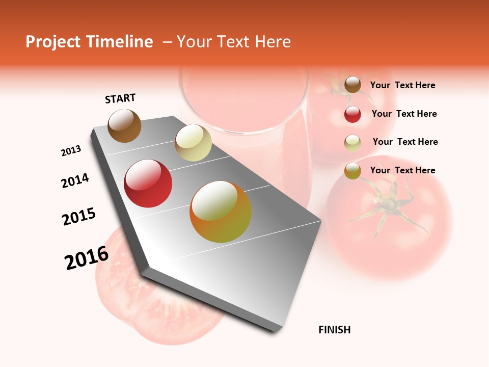 Vegetarian Cup Sweet PowerPoint Template