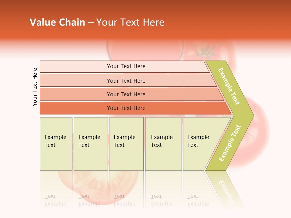 Vegetarian Cup Sweet PowerPoint Template