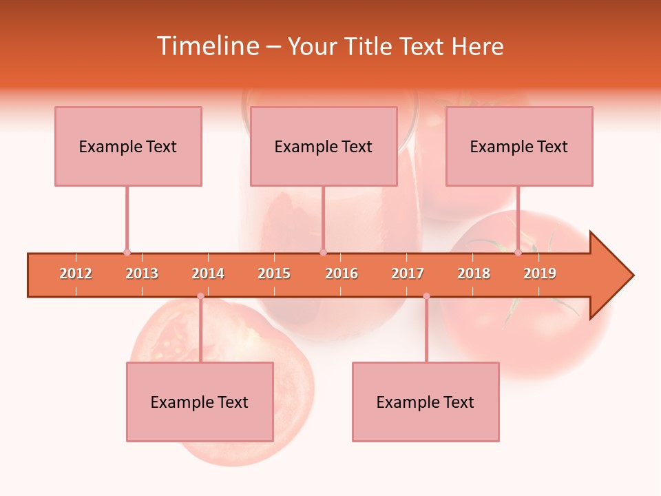 Vegetarian Cup Sweet PowerPoint Template
