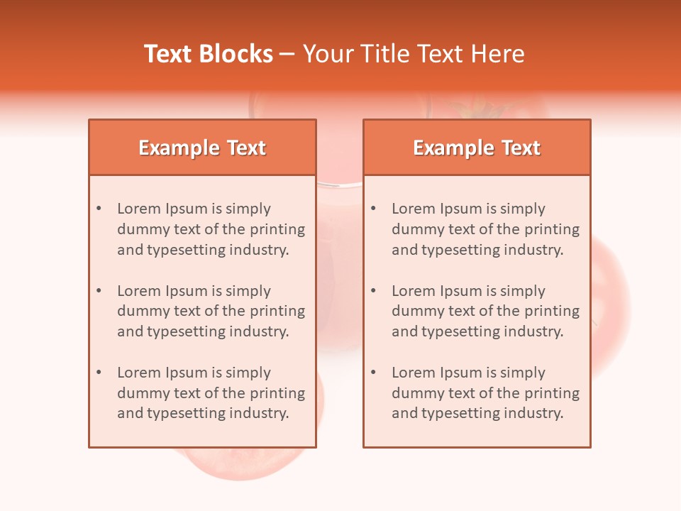 Vegetarian Cup Sweet PowerPoint Template