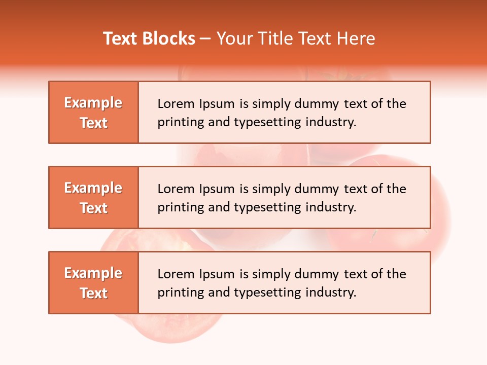 Vegetarian Cup Sweet PowerPoint Template