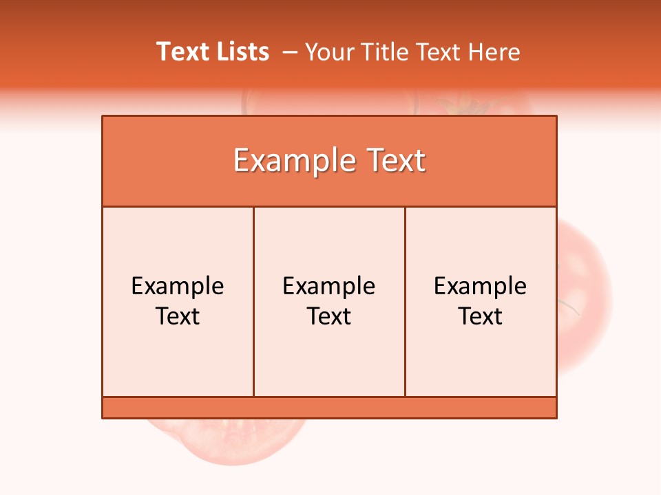 Vegetarian Cup Sweet PowerPoint Template