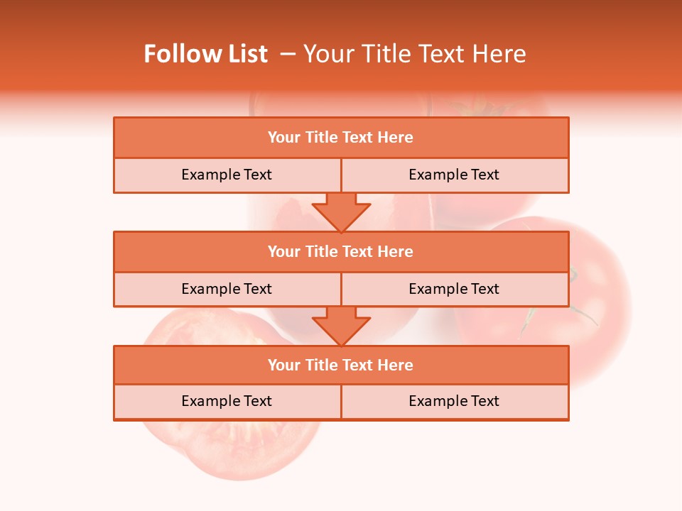 Vegetarian Cup Sweet PowerPoint Template