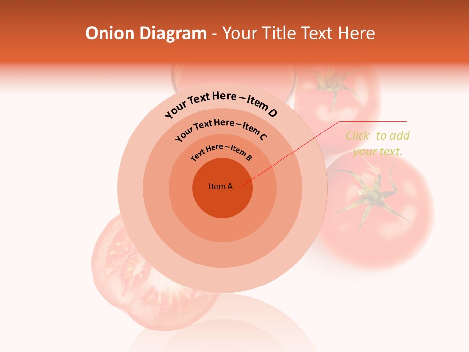 Vegetarian Cup Sweet PowerPoint Template