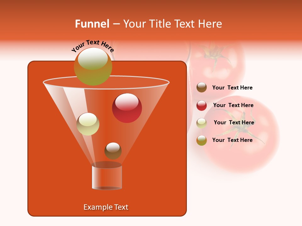 Vegetarian Cup Sweet PowerPoint Template