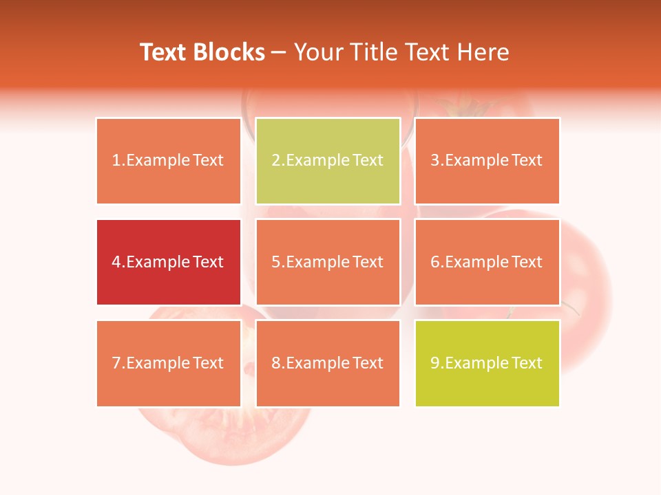 Vegetarian Cup Sweet PowerPoint Template
