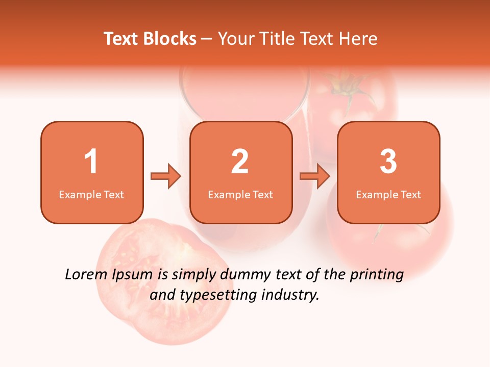 Vegetarian Cup Sweet PowerPoint Template