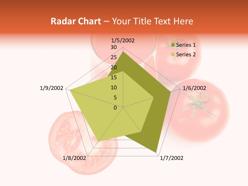 Vegetarian Cup Sweet PowerPoint Template