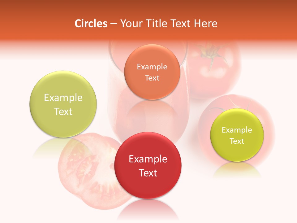 Vegetarian Cup Sweet PowerPoint Template