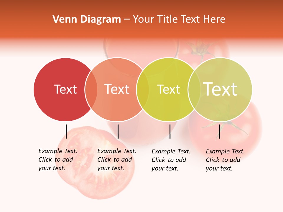 Vegetarian Cup Sweet PowerPoint Template