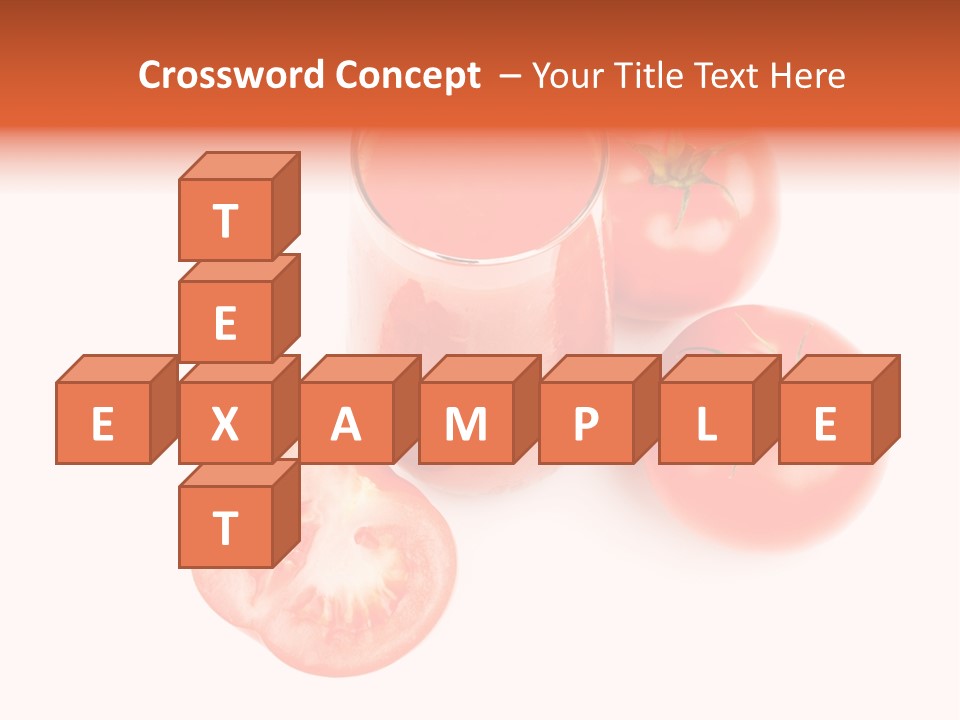 Vegetarian Cup Sweet PowerPoint Template