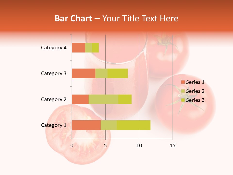 Vegetarian Cup Sweet PowerPoint Template
