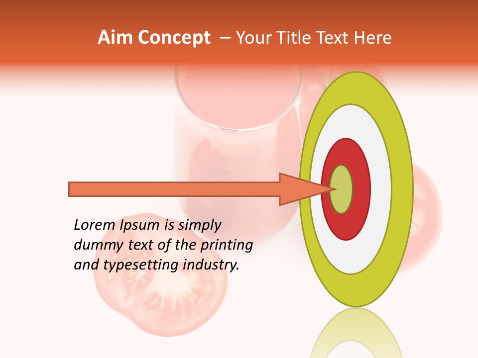 Vegetarian Cup Sweet PowerPoint Template