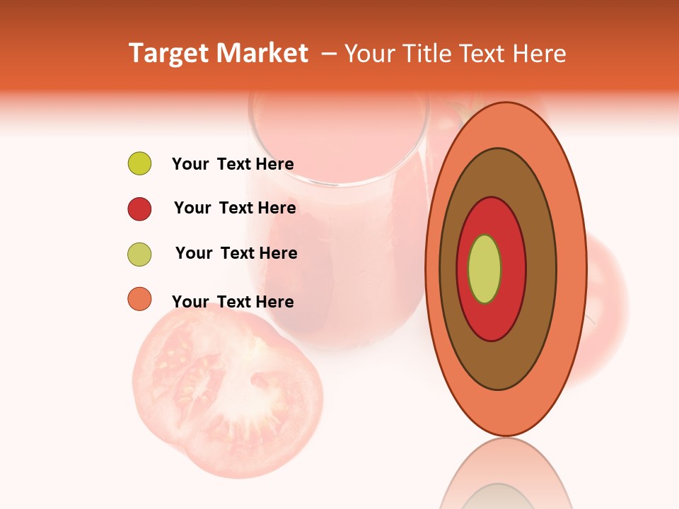 Vegetarian Cup Sweet PowerPoint Template