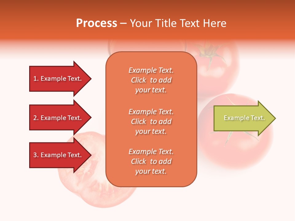 Vegetarian Cup Sweet PowerPoint Template