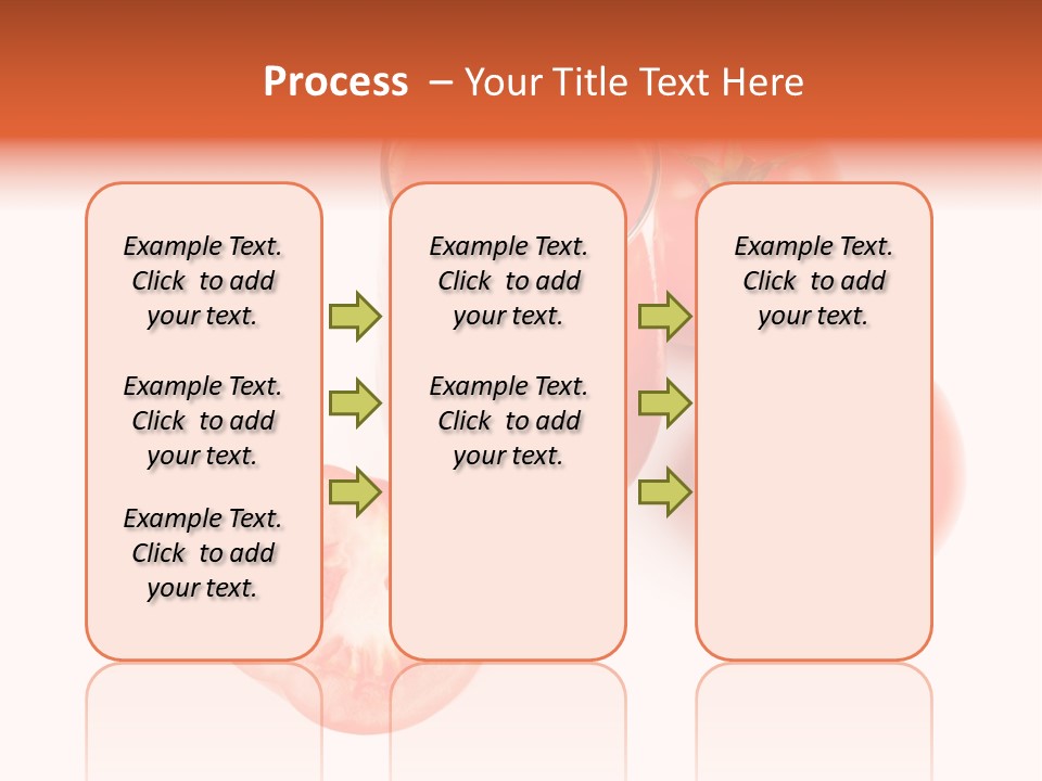 Vegetarian Cup Sweet PowerPoint Template