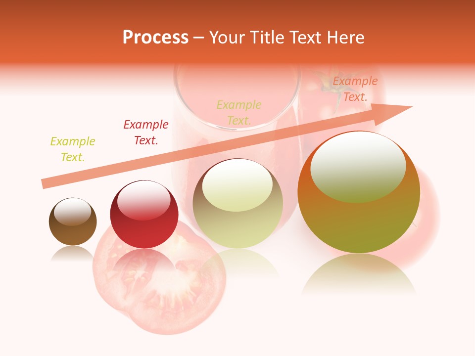 Vegetarian Cup Sweet PowerPoint Template