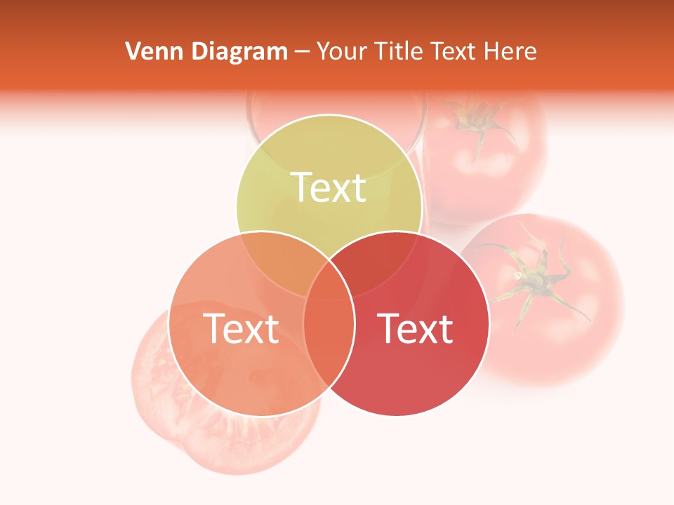 Vegetarian Cup Sweet PowerPoint Template