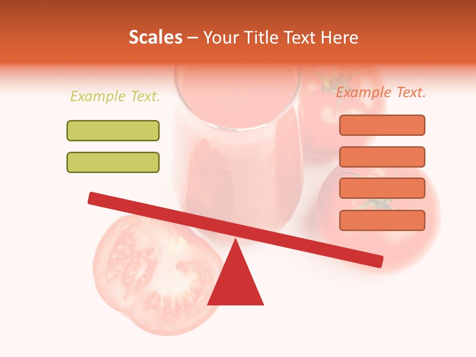 Vegetarian Cup Sweet PowerPoint Template
