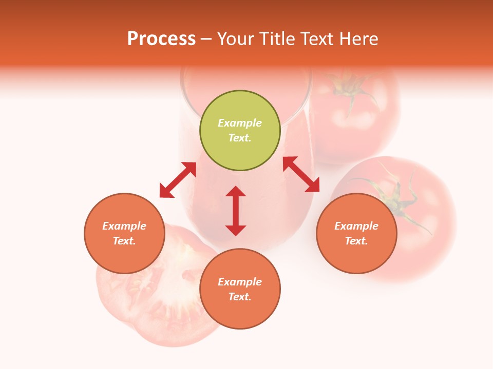Vegetarian Cup Sweet PowerPoint Template