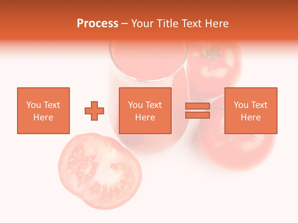 Vegetarian Cup Sweet PowerPoint Template