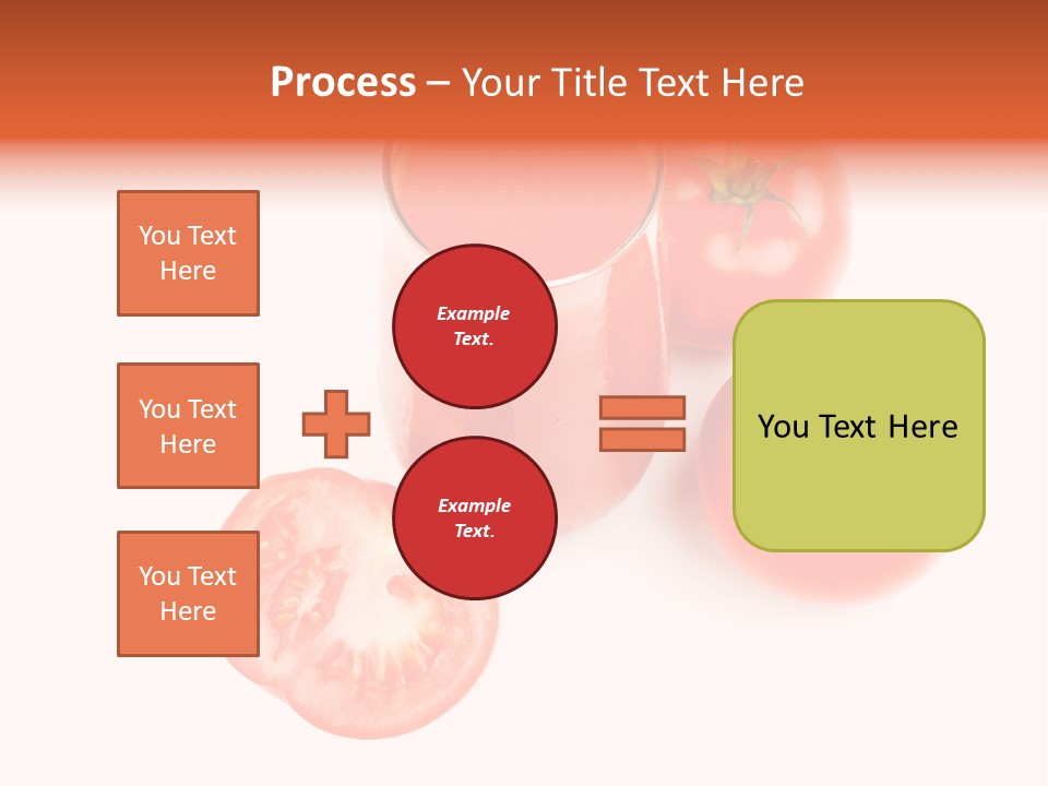 Vegetarian Cup Sweet PowerPoint Template