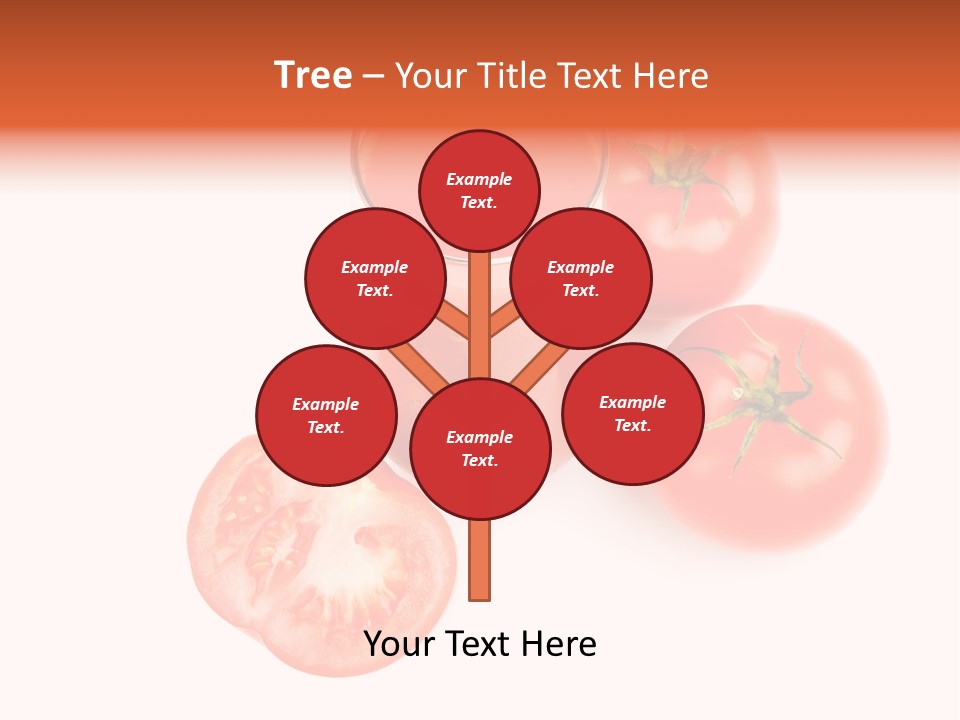 Vegetarian Cup Sweet PowerPoint Template