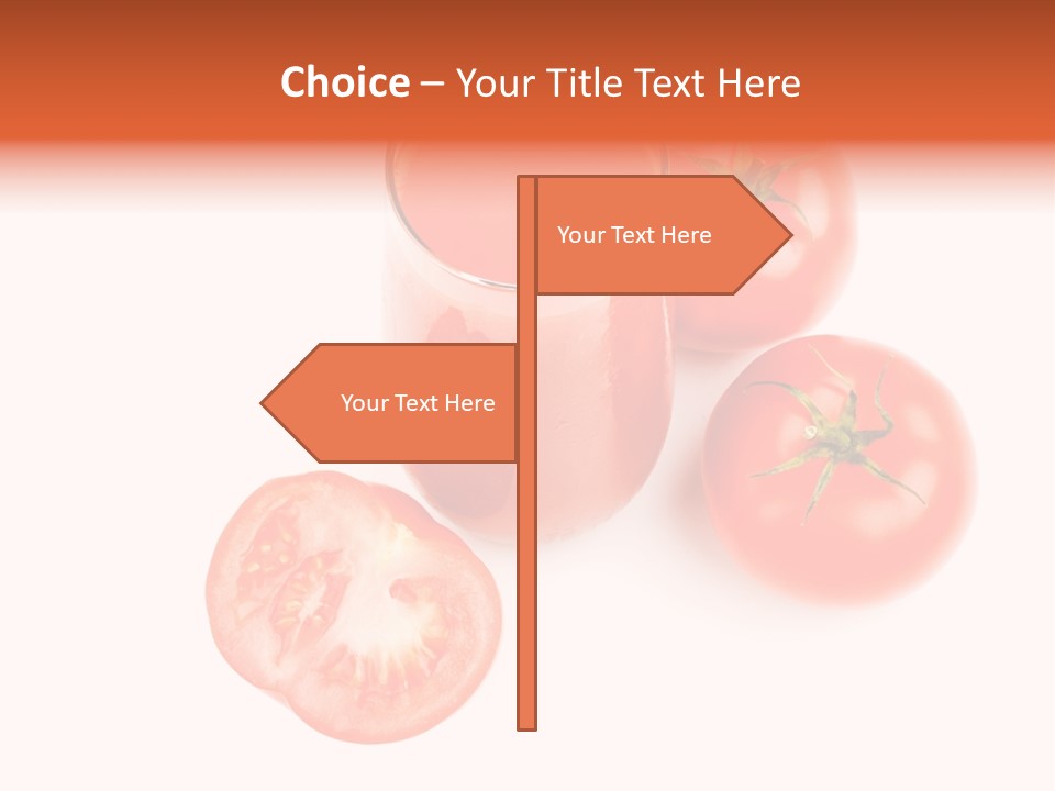 Vegetarian Cup Sweet PowerPoint Template