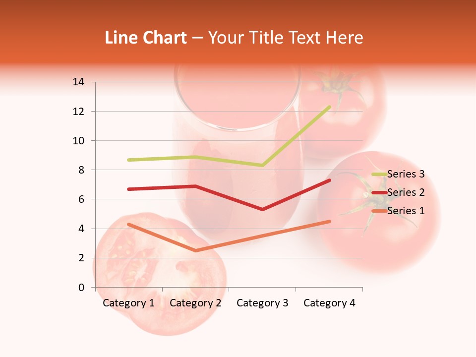 Vegetarian Cup Sweet PowerPoint Template