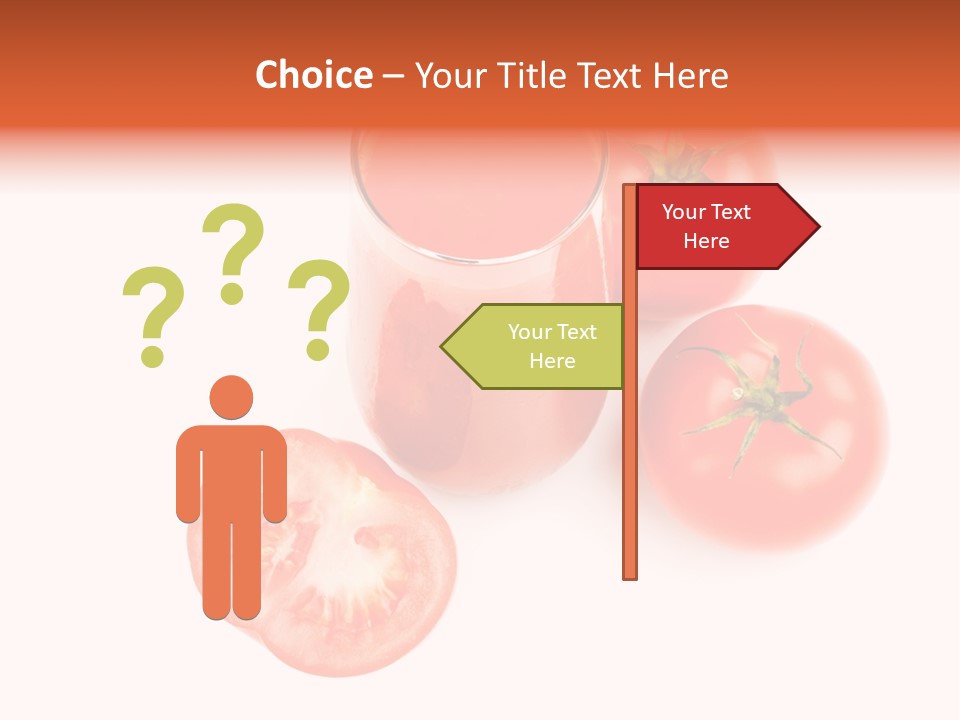 Vegetarian Cup Sweet PowerPoint Template