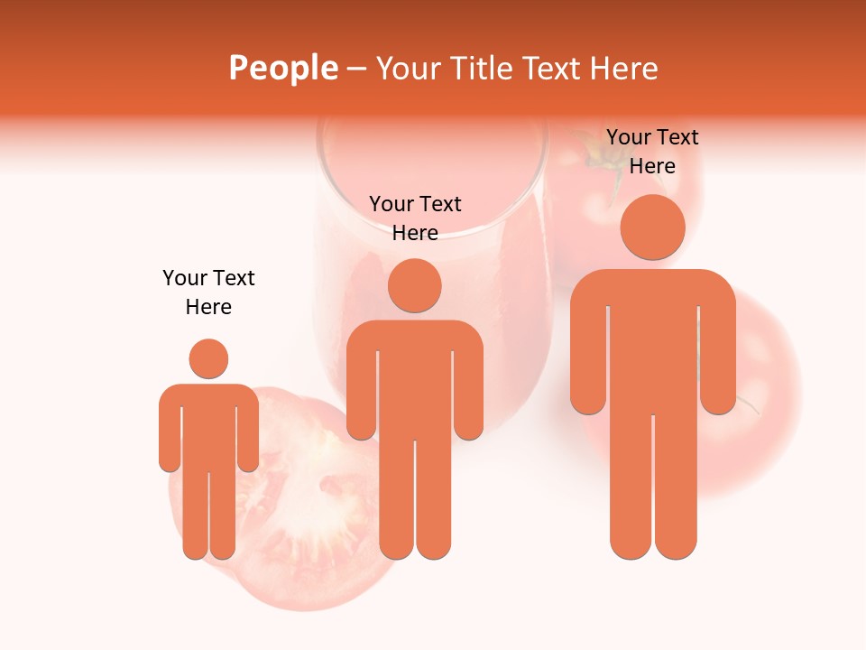 Vegetarian Cup Sweet PowerPoint Template