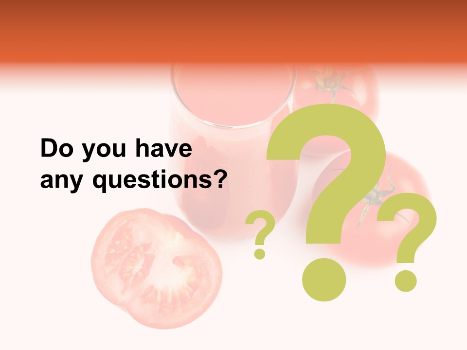 Vegetarian Cup Sweet PowerPoint Template