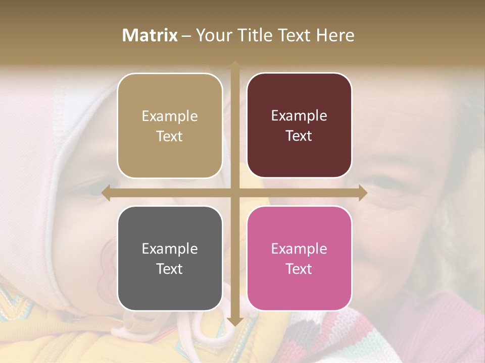 Resting Image Offspring PowerPoint Template