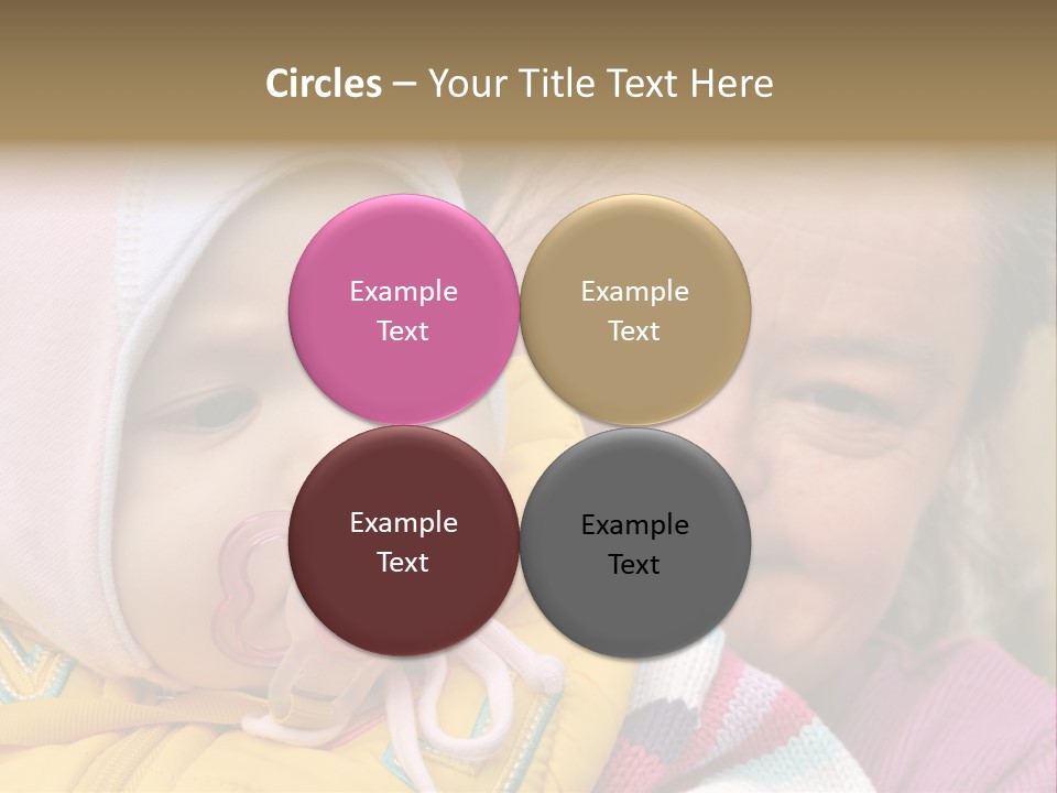 Resting Image Offspring PowerPoint Template