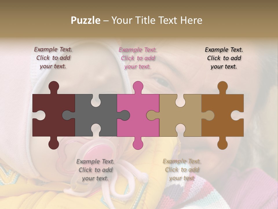 Resting Image Offspring PowerPoint Template