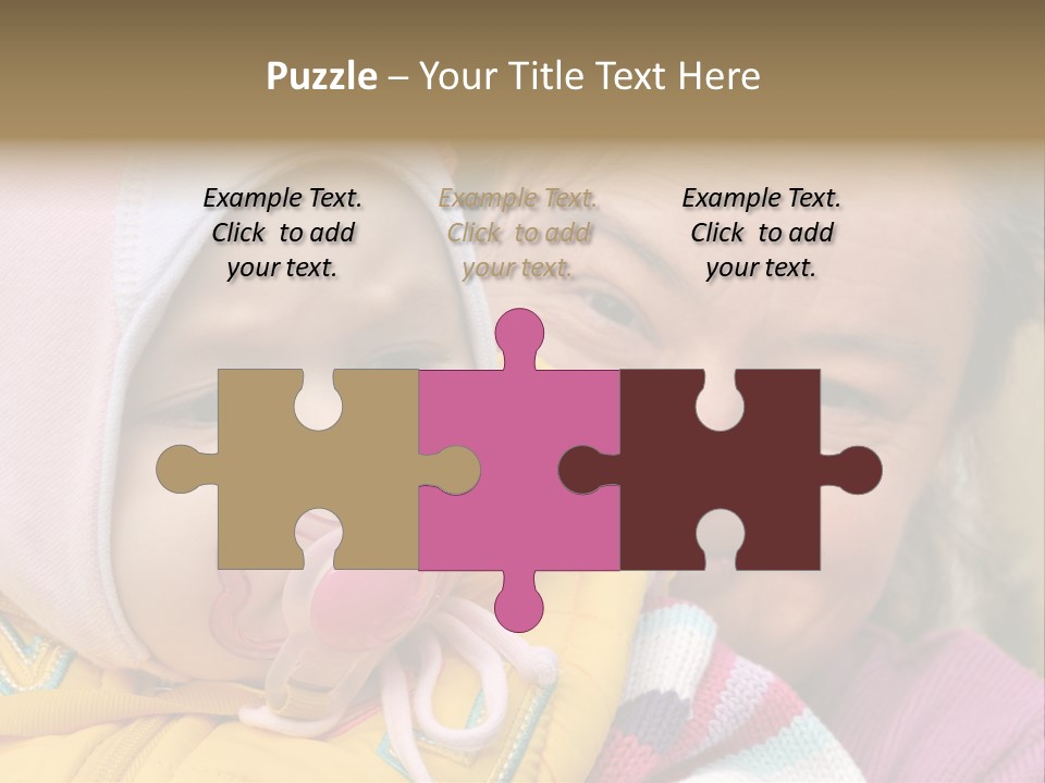 Resting Image Offspring PowerPoint Template