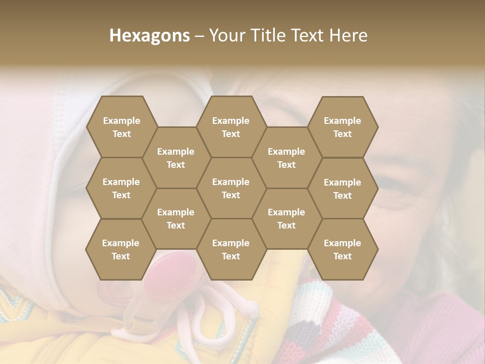 Resting Image Offspring PowerPoint Template