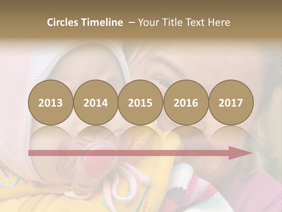 Resting Image Offspring PowerPoint Template