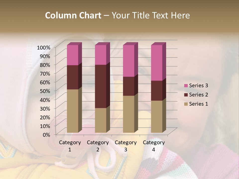 Resting Image Offspring PowerPoint Template