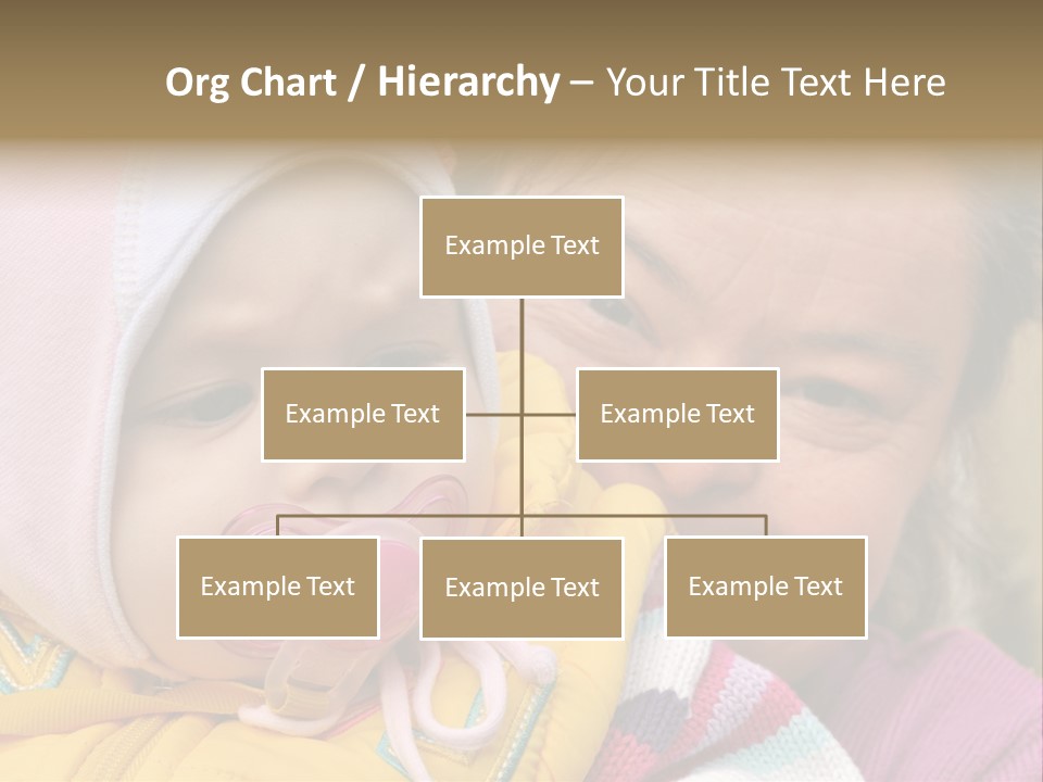 Resting Image Offspring PowerPoint Template