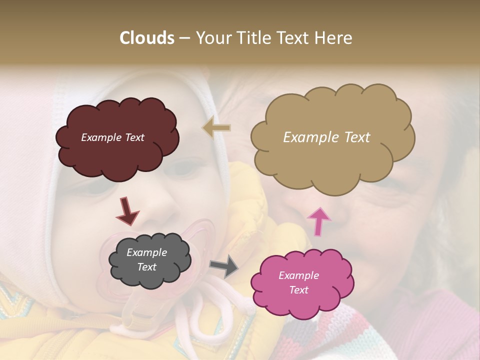 Resting Image Offspring PowerPoint Template
