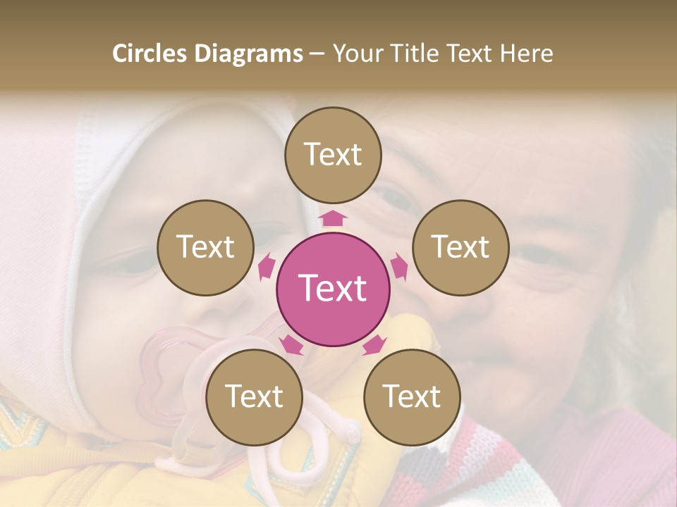 Resting Image Offspring PowerPoint Template