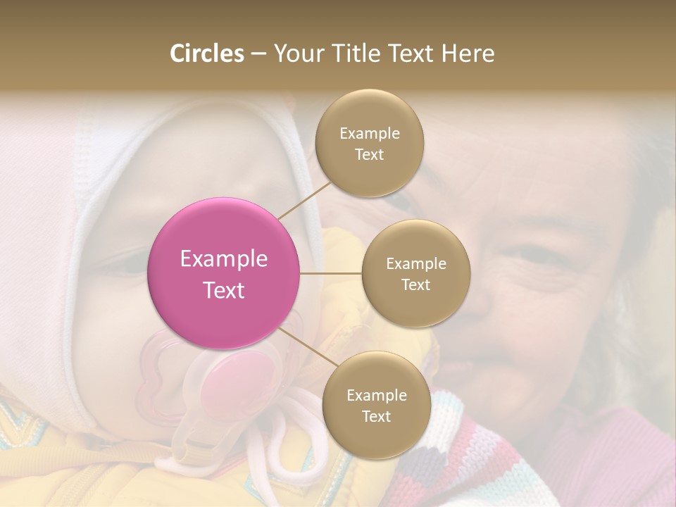 Resting Image Offspring PowerPoint Template