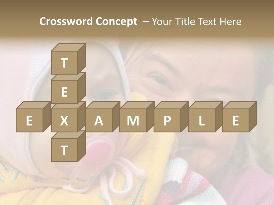 Resting Image Offspring PowerPoint Template